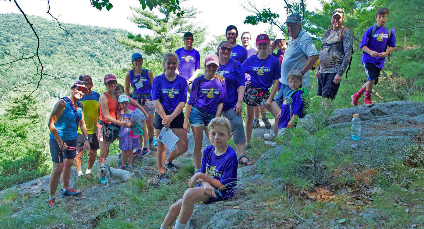 Hike-a-thon volunteers